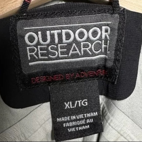 Outdoor Research Bolin Jacket Men's Size X-Large  Ascent Shell Waterproof - Picture 5 of 5